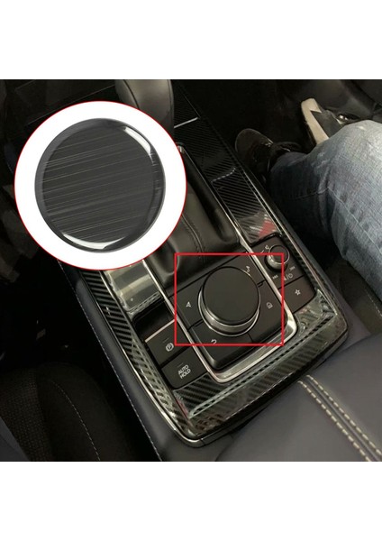 Mazda Için 2x Cx-30 CX30 2020 2021 Paslanmaz Çelik Siyah Dişli Vardiya Panel Düğmesi Anahtar Kapak Döşeme Araç Stili (Yurt Dışından) modelleri