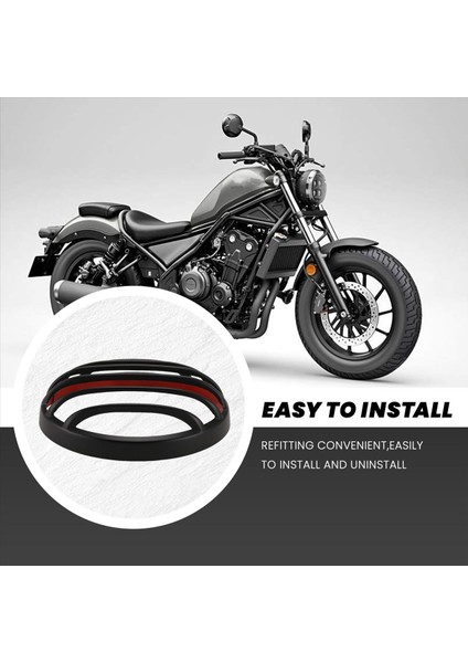 Honda Rebel CM500 Cmx 300 500 2020-2021 Için Motosiklet Far Izgara Kapağı (Yurt Dışından) indirimleri