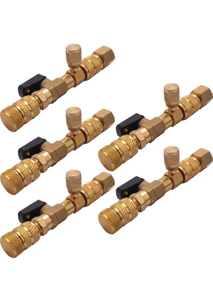 10X R410A R22 Çift Boyutlu Sae Port Hvac Valf Çekirdek Çıkarma Takma Aracı (Gaz Kaybı Yok) (Yurt Dışından)