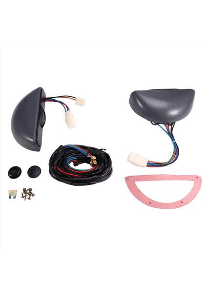 12V Araba Evrensel Güç Penceresi Anahtarı Kiti Güç Penceresi Cam Kaldırıcı Anahtarı (Yurt Dışından)