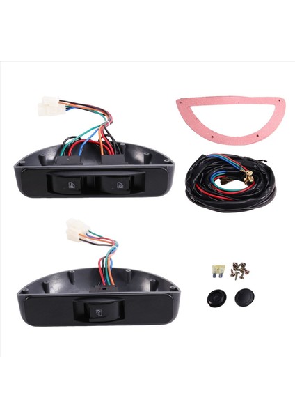 12V Araba Evrensel Güç Penceresi Anahtarı Kiti Güç Penceresi Cam Kaldırıcı Anahtarı (Yurt Dışından) modelleri