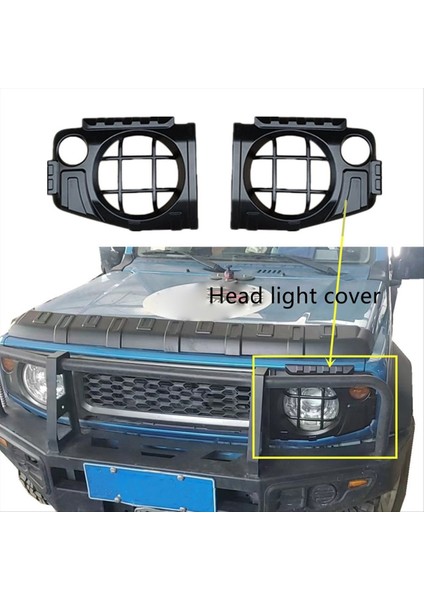 Suzuki Jimny JB64 Sierra JB74W 2019-2023 Modifiye Sis Koruyucu Kapak Için Araba Ön Far Koruyucu Kapak (Yurt Dışından) fırsatları