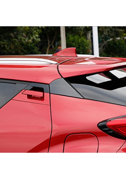 Toyota C-Hr Chr 2016-2018 Için Araba Karbon Fiber Renkli Arka Cam Spoyler Üçlü Köşeli Kapak (Yurt Dışından) fırsatları