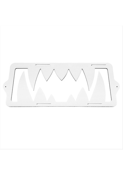 Ön Tampon Merkezi Izgara Kapağı Fang Trim Için Polaris Slingshot Sl Le R S Slr 2015-2024 Aksesuarlar Beyaz (Yurt Dışından) indirimleri