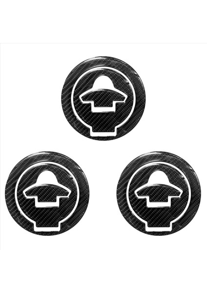 3x Motosiklet Karbon Fiber Yakıt Deposu Kapak Çıkartma Yamaha Yamaha Yzf-R3 R25 R15 Mt-03 Gaz Kapağı Koruma Çıkartması (Yurt Dışından)