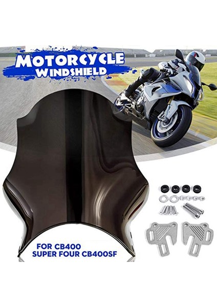 Honda Hornet CB400 ve Motosiklet Motor Radyatör Koruma Grille Kapağı Için Motosiklet Ön Cam (Yurt Dışından) modelleri