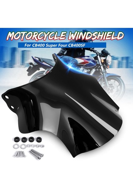 Honda Hornet CB400 ve Motosiklet Motor Radyatör Koruma Grille Kapağı Için Motosiklet Ön Cam (Yurt Dışından) fırsatları