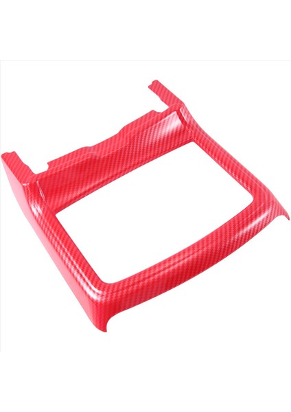 Araç Iç Modifikasyon Ön Drenaj Bardağı Çerçeve Bardağı Tutucu Dekoratif Kapak Dodge Charger 2016-21 Için Kırmızı Karbon Desen (Yurt Dışından) indirimleri