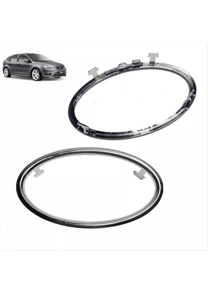 4pcs Araba Gösterge Tablosu Klima Havalandırma Çerçevesi 4M51A014L21BC 4M51A014L21A Ford Focus 2005-2011 B (Yurt Dışından) modelleri