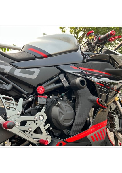 Cfmoto 450SR 2022-2024 Motosiklet Motoru Koruma Kapak Çerçeveleri Çökme Ped Düşen Koruyucu Aksesuarlar (Yurt Dışından) fiyatları