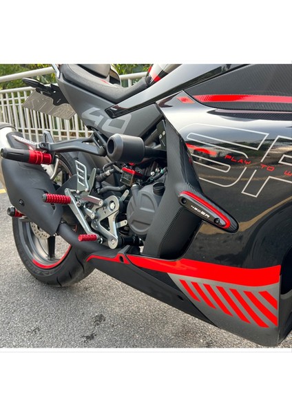 Cfmoto 450SR 2022-2024 Motosiklet Motoru Koruma Kapak Çerçeveleri Çökme Ped Düşen Koruyucu Aksesuarlar (Yurt Dışından) modelleri