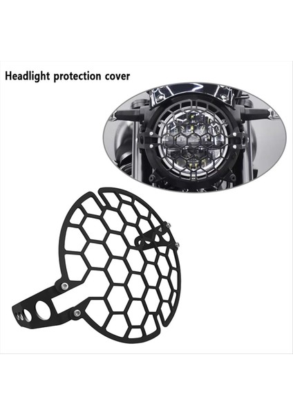 Motosiklet Far Koruma Kapağı Kawasaki Eliminator 500 Aksesuar Için Motosiklet Koruma Grill Grille (Yurt Dışından) fırsatları