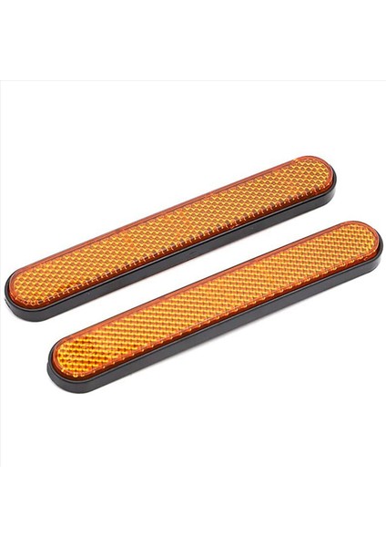 2x Motosiklet Ön Çatal Reflektör Sticker Alt Bacaklar Softail Sportster Için Güvenlik Uyarısı 883 1200 Sarı (Yurt Dışından) fiyatları