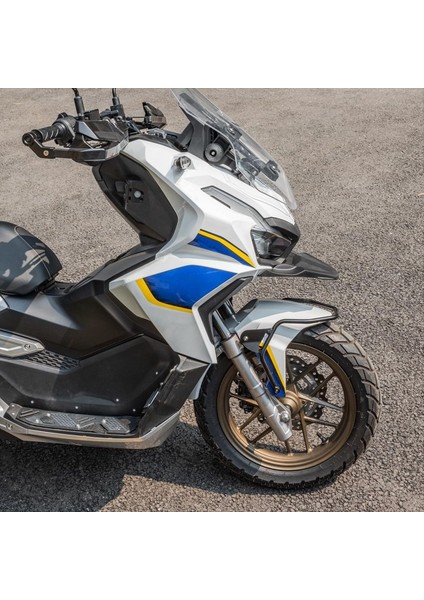 Motosiklet Ön Çamurluk Gaga Fairing Cowl Extension Wheel Extender Kapak Honda Adv 160 2023 2024 Aksesuarlar (Yurt Dışından) indirimleri