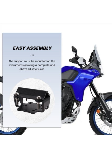 Motosiklet Gezinti Bracket Cep Telefonu Gps Plaka Braketi Yamaha Için Telefon Tutucu Tenere 700 Tenere 700 TENERE700 (Yurt Dışından) indirimleri