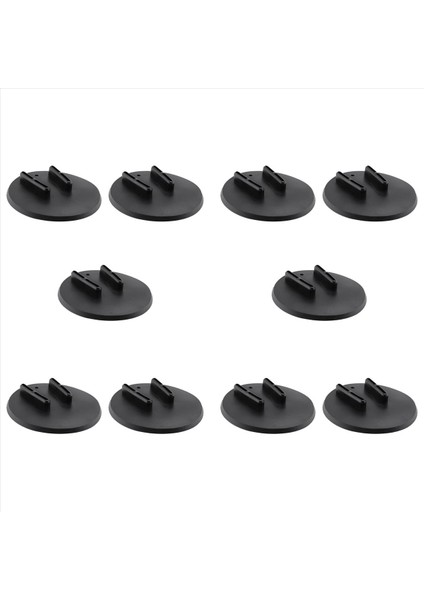 10X Motosiklet Kickstand Pad Kick Stand Coaster Puck Harley Davidson Touring Sportster (Yurt Dışından)