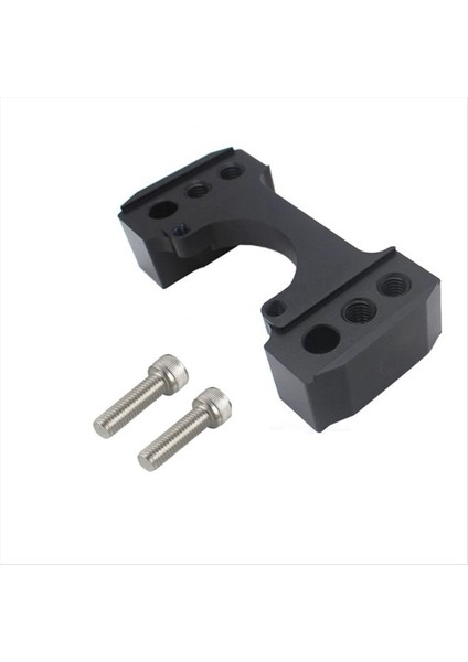 Motosiklet Direksiyon Damper Montaj Gidon Yükseltici Kiti 790 Adventure 890 Macera 790/890 Adv 2019-2022 (Siyah) (Yurt Dışından)