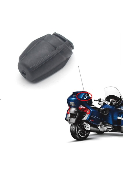 Anten Radyo Kablosu Kauçuk Kapağı Can-Am Bombardier Üç Bisiklet Spyder Rt Limited Anten Için Uygun (Yurt Dışından) modelleri