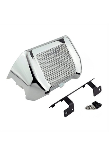 Harley Touring Road King Street Glide Freewheeler Flhxs Fltrx Flhr 2017-2022 Gümüş Için Motosiklet Yağı Soğutucu Kapağı (Yurt Dışından)