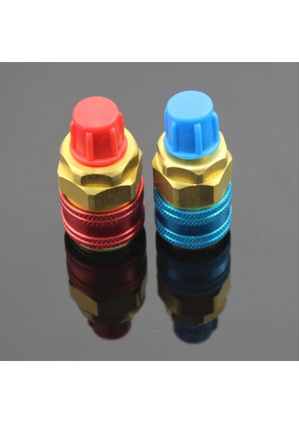 2pcs R134 H/l Hızlı Kuplör Konnektörü Pirinç Adaptörleri Klima Soğutucu Şarj Aracı (Yurt Dışından) fırsatları