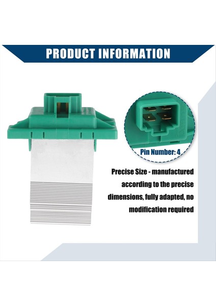 Hyundai Kıa Için Araba Kliması Hava Isı Üfleyici Motor Dirençli Direnç 972351U000 2012-2016 (Yurt Dışından) fırsatları