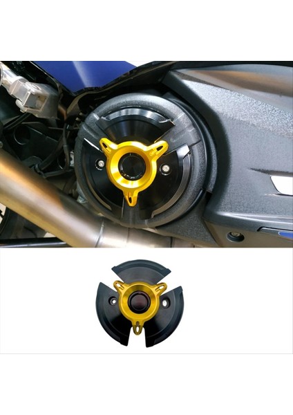 Motosiklet Çerçevesi Kaydırıcı Koruyucu Motor Stator Kapak Koruma Yamaha TMAX530 TMAX560 2020-2023 Aksesuarlar Altın (Yurt Dışından) fiyatları