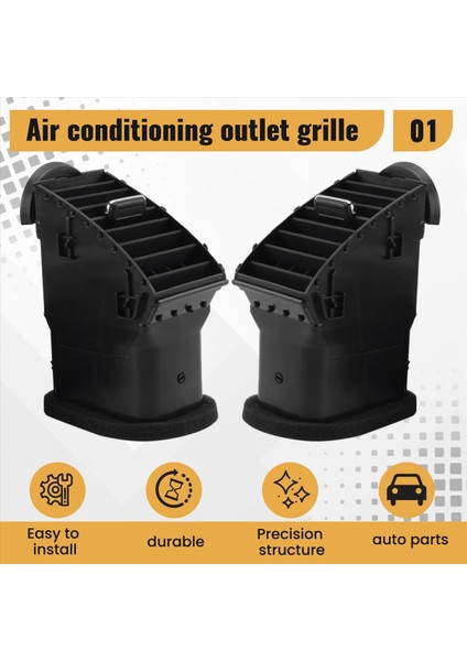 Ön Sol+Sağ Gösterge Paneli Hava Delikleri Toyota Prius 2004-2009 Için Klima Kremi Izgara (Yurt Dışından) indirimleri