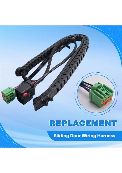 Power Kayar Kapı Kablo Kablo Demeti Sürücü Tarafı Sol 4868121AD Chrysler Town &amp Country Dodge Caravan 2004-2007 (Yurt Dışından) indirimleri