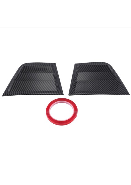 Dodge Warhorse Için Araba Dış Yan Havalandırma Arka Yan Pencere Paneli 2011-2021 Panjurlar Tam Karbon Fiber Desen (Yurt Dışından) modelleri