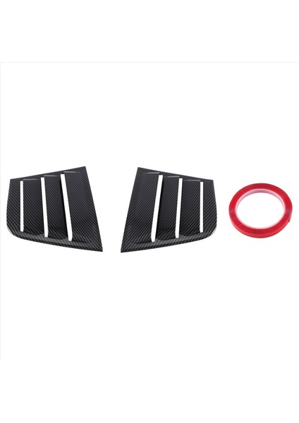 Dodge Warhorse Için Araba Dış Yan Havalandırma Arka Yan Pencere Paneli 2011-2021 Panjurlar Tam Karbon Fiber Desen (Yurt Dışından) fırsatları