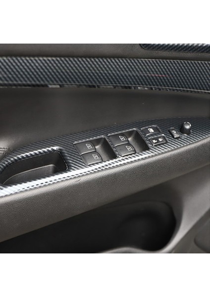 Araba Iç Kapı Paneli Dekorasyon Şeridi Kalıp Kalıp Çıkartma Infiniti G37 G25 Q40 EX35 2010-2013 Abs Karbon Fiber (Yurt Dışından) indirimleri