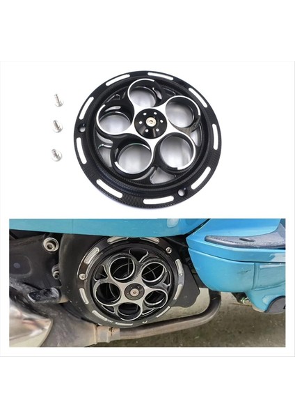 Vespa Sprint Primavera Için Motosiklet Motor Radyatör Kapağı 150 2013-2022 Fan Kapak Koruyucu Aksesuarlar (Yurt Dışından) fiyatları