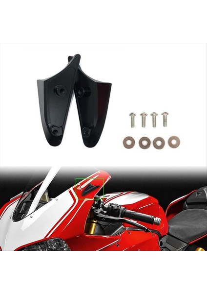 Ducati Panigale 899 Için Panigale 1199 2012-2018 Motosiklet Bloğu Kapalı Plaka Dikiz Ayna Deliği Kapak Aksesuarları (Yurt Dışından) modelleri