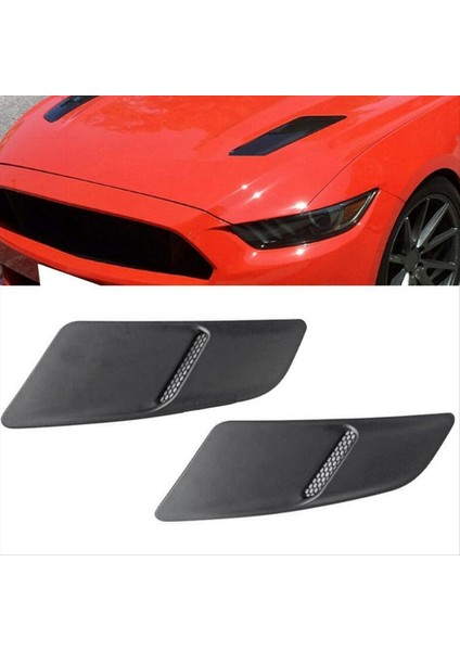 Ford Mustang 2015-2017 Ekstraktör Için Ford Mustang Için 1paır Araç Ön Hotak Giriş Trim Kepçe Havalandırma Muhafızları (Yurt Dışından) modelleri
