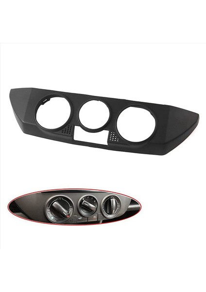 3x Araç Siyah Ön Gösterge Tablosu Ac Isıtıcı Kontrol Paneli Trim Kapak Kapağı Polo 9n 2002-2010 6Q0820075C 1qa (Yurt Dışından) fiyatları