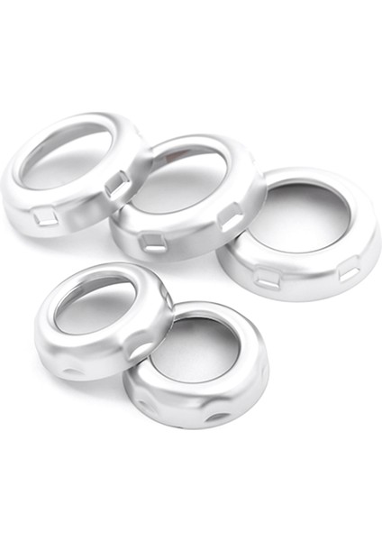 5 Pcs Krom Hacim ve Klima Düğmeleri Land Rover Keşif Için Trim 4 Lr4 Range Rover Sport (Yurt Dışından)