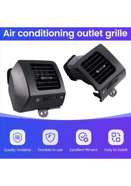 Gösterge Tablosu Hava Havalandırma Outlet Klima Koşullandırma Toyota Land Cruiser Prado 120 Lexus GX470 2003-2009 B (Yurt Dışından) indirimleri