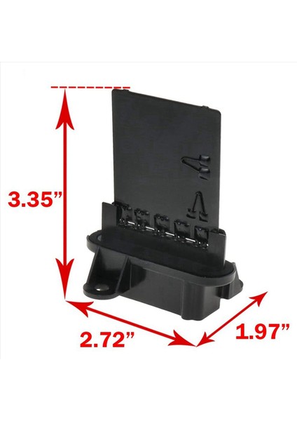 Jeep Wrangler Liberty 2002-2007 05066552AA Için 2x Araba Klima Isıtıcı Üfleyici Motor Direnci (Yurt Dışından) fırsatları