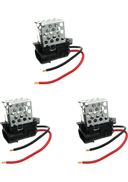 3x 3134503070 Radyatör Fan Blower Motor Direnç Chevrolet Astra Vectra 2 0 8V Gm Agile Classic 94718195 FR103 (Yurt Dışından)