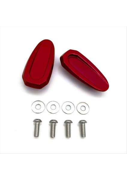 Bmw S1000RR 2019-2023 Motosiklet Dikizleme Aynası Taban Kapağı Ön Cam Sürücüsü Eliminator Ayna Deliği Kapağı - Kırmızı (Yurt Dışından) modelleri