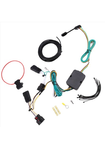 56407 Jeep Wrangler Için 4 Pimli Römork Kablo Demeti Jl 2018-2024 Gladiator 2020-2024 4 Yolu Çekme Hitch Kablolama (Yurt Dışından) fiyatları