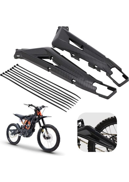 Salıncak Kolu Koruması Kir Bisiklet Salıncak Kol Koruyucusu Surron Işık Arı Sur Ron X/s Elektrikli Bisiklet - Taklit Karbon Fiber (Yurt Dışından) fırsatları