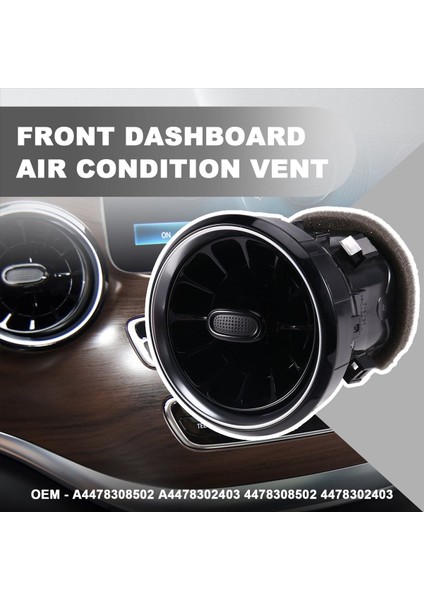 Gösterge Tablosu Koşul Havalandırma A/c Çıkış Turbo Iç Mekan 4478308502 Mercedes Benz V Sınıfı W447 Vito Eqv Valente 2024 A (Yurt Dışından) fırsatları