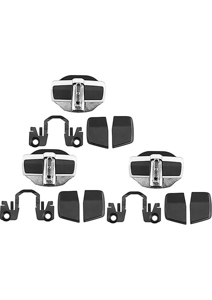 3 Set Trd Kapı Stabilizatör Kapı Kilit Koruyucu Mandallar Toyota Land Cruiser Alphard Vellfire Için Tıpa Kapakları (Yurt Dışından)