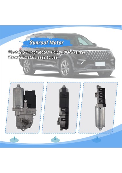 Ford Explorer Için Araba Sunroof Moon Çatı Motoru 2011-2017 BB5Z-15790-A BB5Z15790D (Yurt Dışından) indirimleri