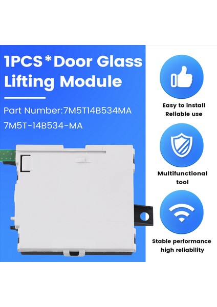 7M5T14B534MA 7M5T-14B534-MA Araç Arka Sağ Kapı Cam Kaldırma Modülü Kontrolörü Ford Focus Mk2 (Yurt Dışından) fırsatları