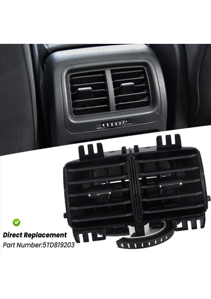 5TD819203 Arka Kol Dayama Kutusu Ac Havalandırma Izgara Çıkış Vw Touran L 2016-2021 (Yurt Dışından) indirimleri