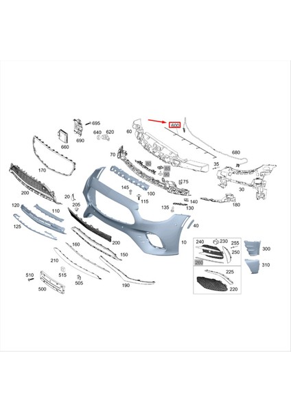 Araba Ön Tampon Park Sensörü Kablo Demeti Kablolama A2135405403 Mercedes-Benz E-Serisi W213 W238 2014-2021 (Yurt Dışından) indirimleri
