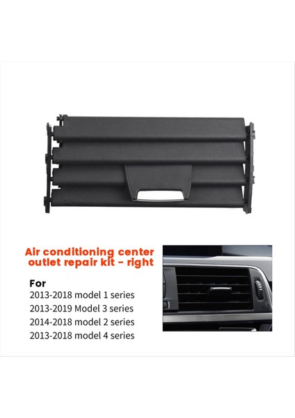 Araba Ön Merkezi Sağ Hava Havalandırma Izgara Klipsi Trim 64229218551 Bmw 1 2 3 4 Seri F20 F31 Car A/c Outlet Onarım Kitleri (Yurt Dışından) fırsatları