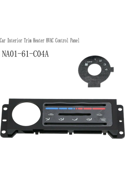Mazda Miata Için NA01-61-C04A Car Iç Trim Isıtıcı Hvac Kontrol Paneli 1990-1997 (Yurt Dışından)